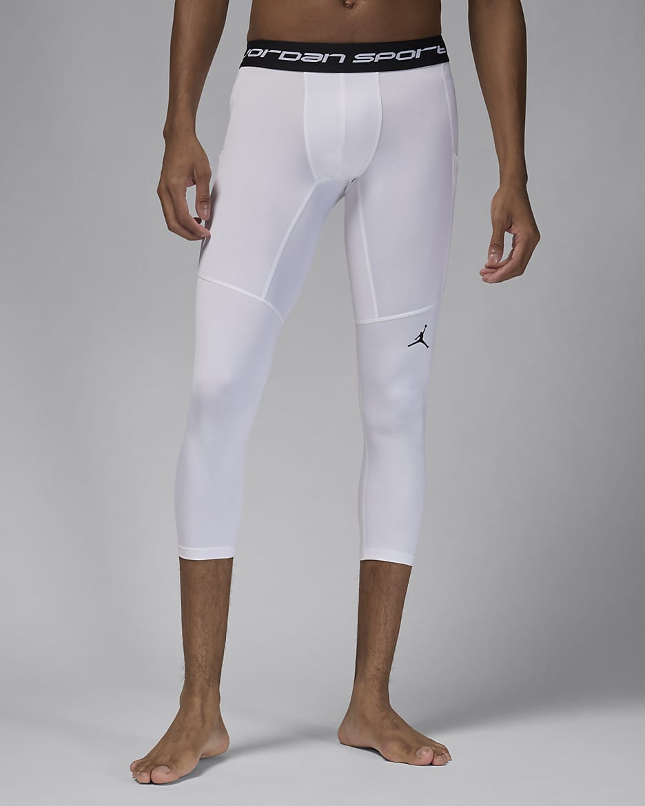 Jordan Sport Men s Dri FIT 3 4 Length Tights